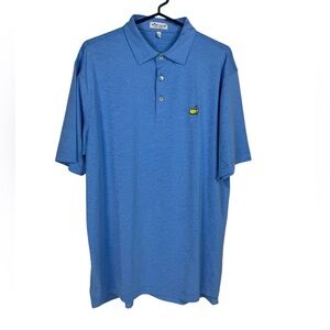 Peter Millar Masters Polo Golf Shirt Size Large EUC!!!!!